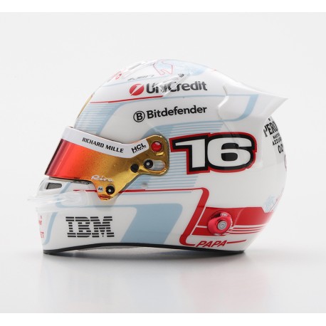Casque Helmet 1/5 Charles Leclerc Ferrari F1 Monaco 2025 Looksmart LSHEL013