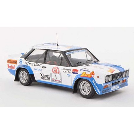 Fiat 131 Abarth 1 Rallye de Finlande 1980 Alen Kivimaki Trofeu T1419
