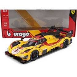 Ferrari 499P 3.0L Turbo V6 83 Winner 24 Heures du Mans 2025 Bburago BU16308