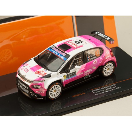 Citroen C3 Rally2 42 Rallye Monte Carlo 2025 Sarah Rumeau - Julie Amblard IXO RAM976
