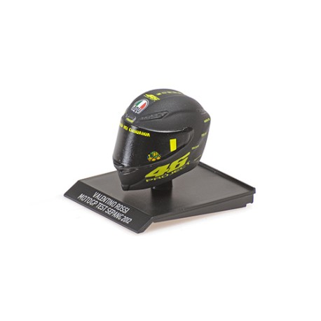Casque Helmet 1/10 Valentino Rossi Moto GP Test Sepang 2012 Minichamps 315120076