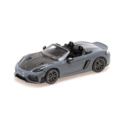 Porsche Spyder RS 2023 Grey with Weissach Package Minichamps 410063130