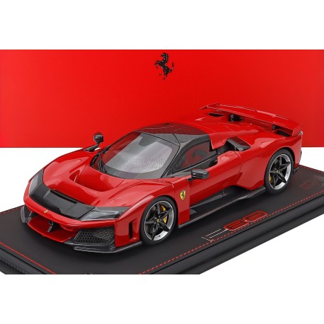 Ferrari F80 with Carbon Silver Rims 2024 Rosso Corsa BBR P18253A1-VET