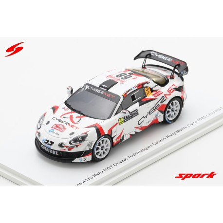 Alpine A110 Rally RGT 68 2nd RGT Rallye Monte Carlo 2025 Armand Fumal - Jules Escartefigue Spark S6896