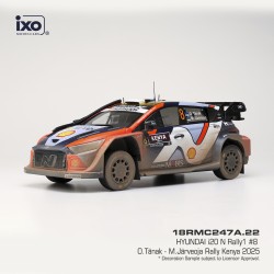 Hyundai i20 N Rally1 8 Safari Rallye du Kenya 2025 O. Tanak - M. Jarveoja IXO 18RMC247A