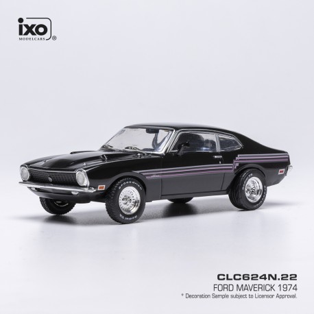Ford Maverick 1974 Black IXO CLC624N