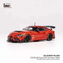 Toyota GR Supra GT4 50 Edition 2022 Red IXO CLC691N