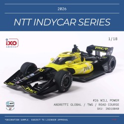 Dallara IR-18 26 W. Power NTT IndyCar Series 2026 IXO IND18040