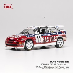 Ford Escort RS Cosworth 11 Rallye d'Ypres 1995 M. Duez - D. Grataloup IXO RAC450B