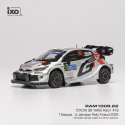 Toyota GR Yaris Rally1 18 Rallye de Finlande 2025 T. Katsuta - A. Johnston IXO RAM1008