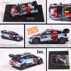 Hyundai i20 N Rally1 11 Rallye Monte Carlo 2026 T. Neuville - M. Wydaeghe IXO RAM1026A