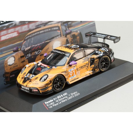 Porsche&nbsp;911 992 GT3 R 91 24 Heures du Mans 2024 IXO MGI911-LM24-4391