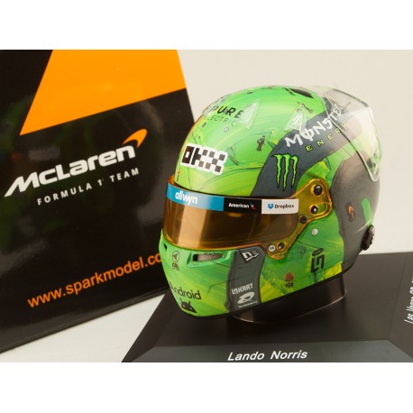 Casque Helmet 1/5 Lando Norris McLaren F1 Las Vegas 2025 Spark 5HF235