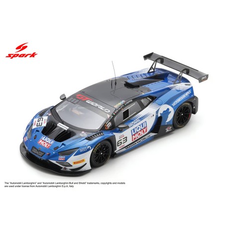 Lamborghini Huracan GT3 Evo2 63 Winner 24 Heures de Spa Francorchamps 2025 Spark 18SPA2025