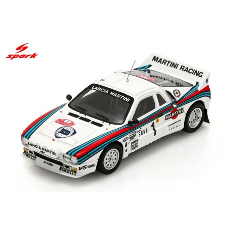 Lancia 037 1 Winner Rallye Monte Carlo 1983 Walter Rohrl - Christian Geistdorfer Spark S9108