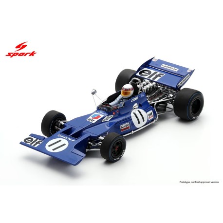 Tyrrell 003 11 Jackie Stewart F1 Winner Monaco 1971 Spark 18S357