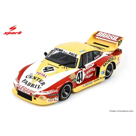 Porsche 935 41 7th 24 Heures du Mans 1978 Spark 18S633