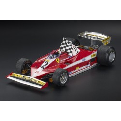 Ferrari&nbsp;312T3 with driver 12 Gilles Villeneuve F1 Winner Canada 1978 GP Replicas GP12-31AWD