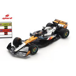McLaren Mercedes MCL39 81 Oscar Piastri F1 2nd Angleterre 2025 Spark S9597