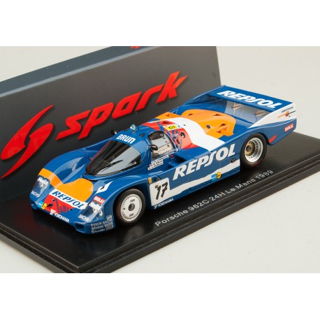 Porsche 962C 17 24 Heures du Mans 1989 Spark S9875