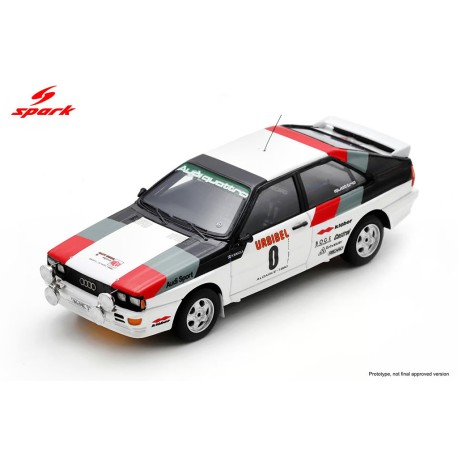 Audi Quattro 0 Rallye Urbibel Algarve 1980 Hannu Mikkola - Arne Hertz Spark S3214
