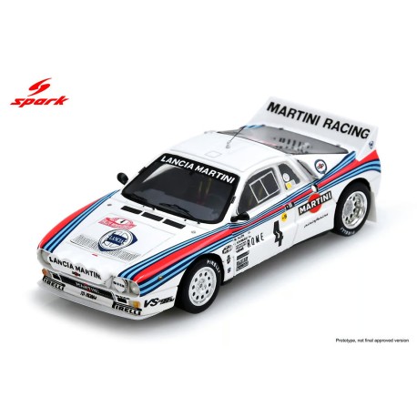 Lancia 037 Rally 4 2nd Rallye Monte Carlo 1983 A. Markku - K. Ilkka Spark S9164
