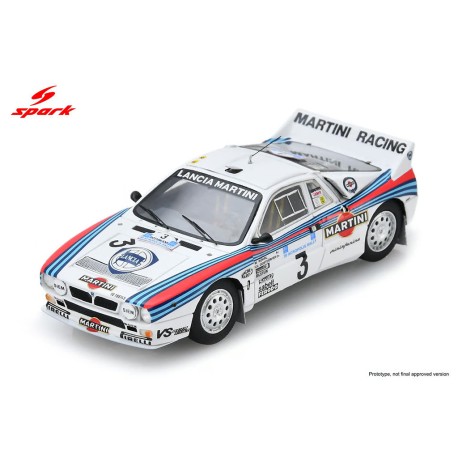 Lancia 037 Rally 3 Winner Rallye de l'Acropole 1983 W. Rohrl - C. Geistdorfer Spark S9167