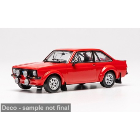 Ford Escort MKII RS 1800 1980 Red IXO CLC686NSP