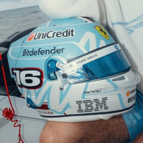 Casque Helmet 1/5 Charles Leclerc F1 Miami 2026 Looksmart LSHEL034