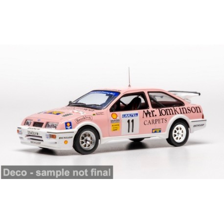 Ford Sierra RS Cosworth 11 Cartel International Rally 1989 G. Evans - H. Davies IXO RAC455