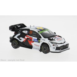 Toyota GR Yaris Rally1 99 Rallye d'Estonie 2025 O. Solberg - E. Edmondson IXO RAM1007