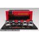 Toyota GR Yaris Rally1 Set 5 models Rallye d'Arabie Saoudite 2025 IXO RAM1014SET5