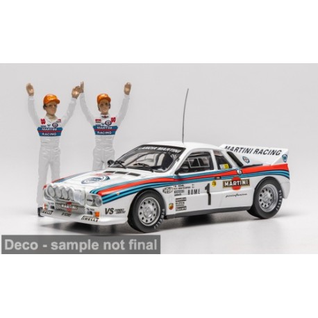 Lancia 037 Rally Evo 1 Rallye Monte Carlo 1983 W. Rohrl - C. Geistdorfer IXO SPRM002-83