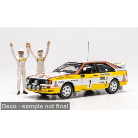Audi Quattro A2 1 Rallye Monte Carlo 1984 W. Rohrl - C. Geistdorfer IXO SPRM002-84