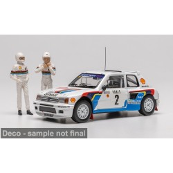 Peugeot 205 Turbo 16 2 Rallye Monte Carlo 1985 A. Vatanen - T. Harryman IXO SPRM002-85