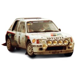 Peugeot 205 T16 8 Rallye Monte Carlo 1985 Bruno Saby - Jean François Fauchille Norev 184865