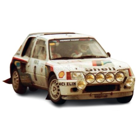 Peugeot 205 T16 8 Rallye Monte Carlo 1985 Bruno Saby - Jean François Fauchille Norev 184865