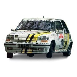 Renault R5 GT Turbo Supercinq 11 Rallye Tour de Corse 1988 Alain Oreille - Sylvie Oreille Norev 185275