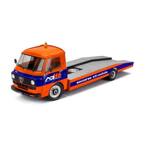 Alfa Romeo A12 F12 Carro Attrezzi ACI Soccorso Stradale 1977 Orange Blue Mitica 200085-D