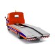 Alfa Romeo A12 F12 Carro Attrezzi ACI Soccorso Stradale 1977 Orange Blue Mitica 200085-D