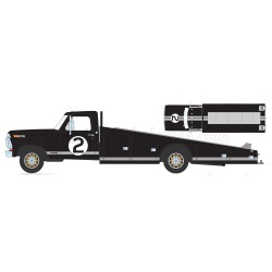 Ford USA F-350 Truck Ramp Car Transporter Ford GT40 2 24 Heures du Mans 1966 Acme Models A1801423