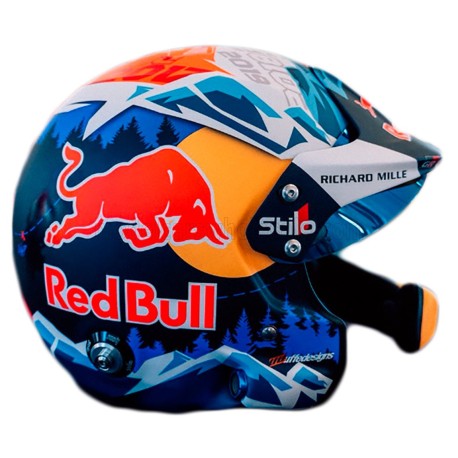 Casque Helmet 1/2 Sébastien Ogier Gazoo Racing WRT Rallye Monte Carlo 2026 Stilo MH2604