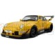 Porsche 911 993 RWB Bodykit Coupe 2020 Cinderella Yellow Solido S1808507