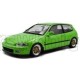 Honda Civic EG6 Works 1991 Green Solido S1810408