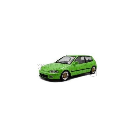 Honda Civic EG6 Works 1991 Green Solido S1810408