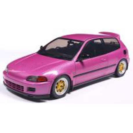 Honda Civic EG6 Works 1991 Pink Met Solido S1810409