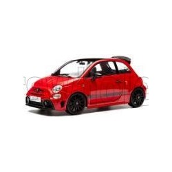 Fiat Nuova 500 Abarth 595 2023 Red - Solido S1811304 1/18