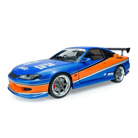 Nissan Han\'s Silvia S15 Spec-S Mona Lisa Fast & Furious III Tokyo Drift Han Seoul-Oh 1999 Blue Orange Solido S1812205A
