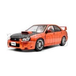 Subaru Impreza WRX STi 2003 Orange Black Solido S1812304