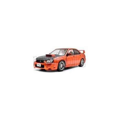 Subaru Impreza WRX STi 2003 Orange Black Solido S1812304